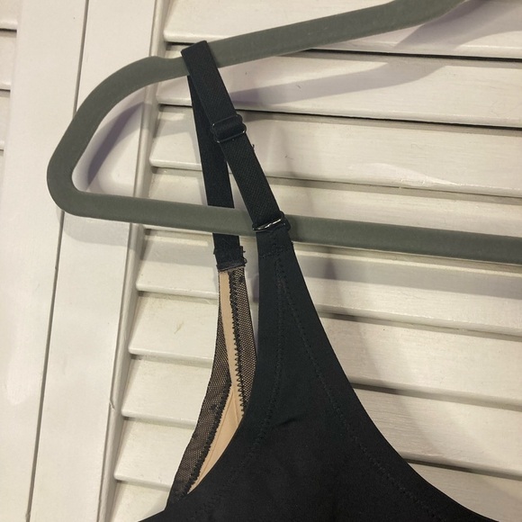 Jaclyn Smith Collections Black And Cream Lace Shapewear One Piece Size 2X - Picture 4 of 12